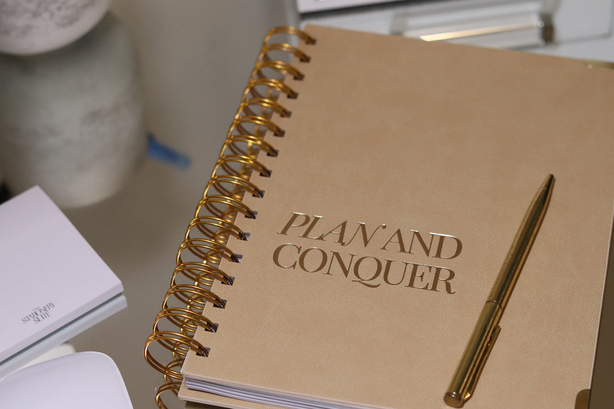 Plan & Conquer Weekly Planner